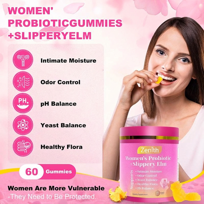 women's probiotic+slippery ELM