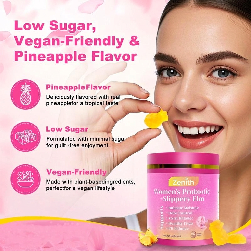 women's probiotic+slippery ELM